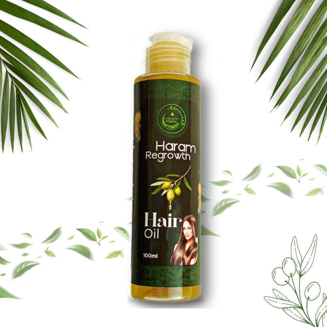 Haram Regrowth Hair Oil [100ml]